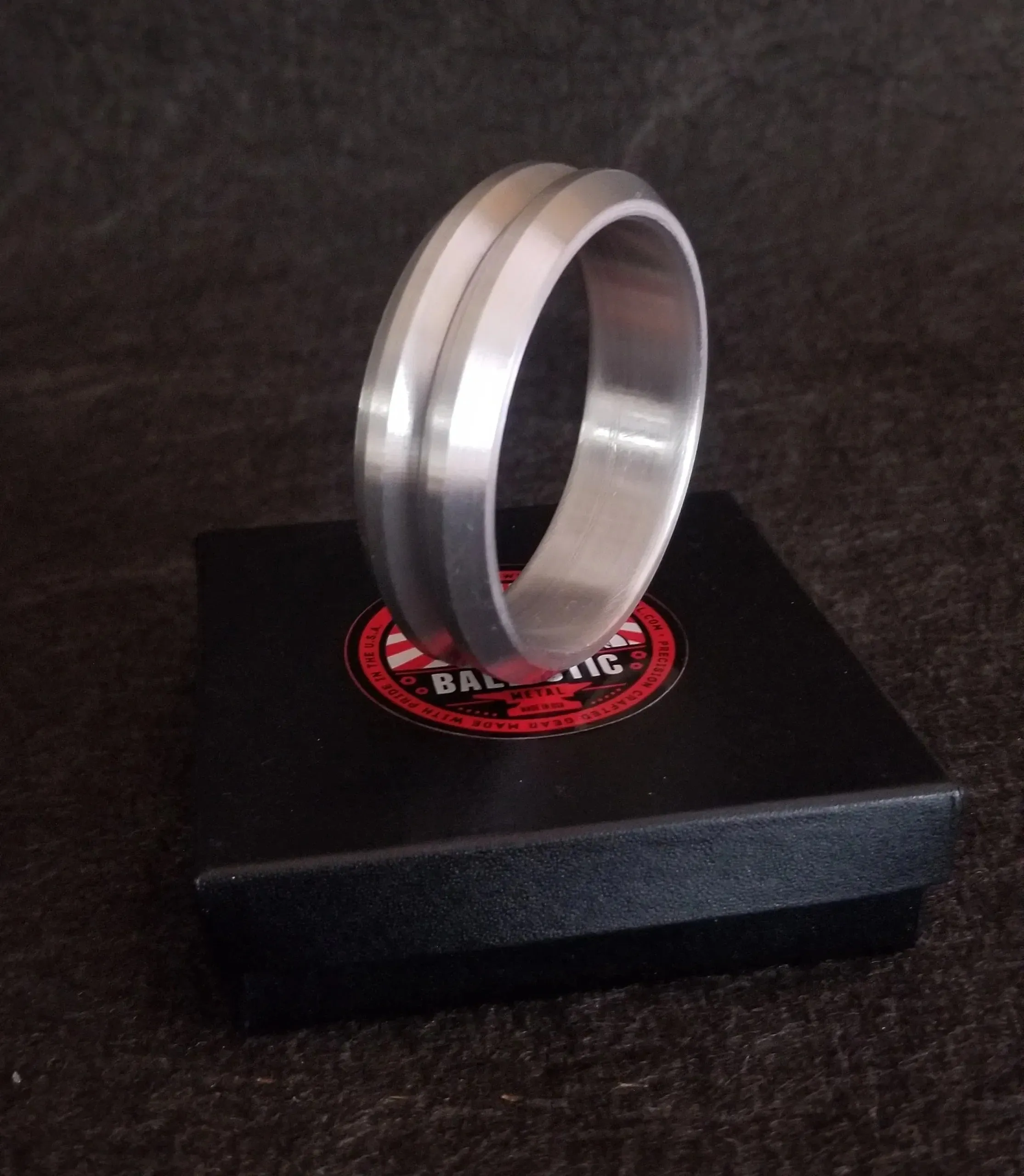 Wholesale Ballistic "Pulley" Aluminum Cockring Cock Ring