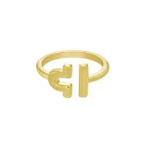 Zodiac Sign Rings - Libra - Gold