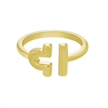 Zodiac Sign Rings - Libra - Gold