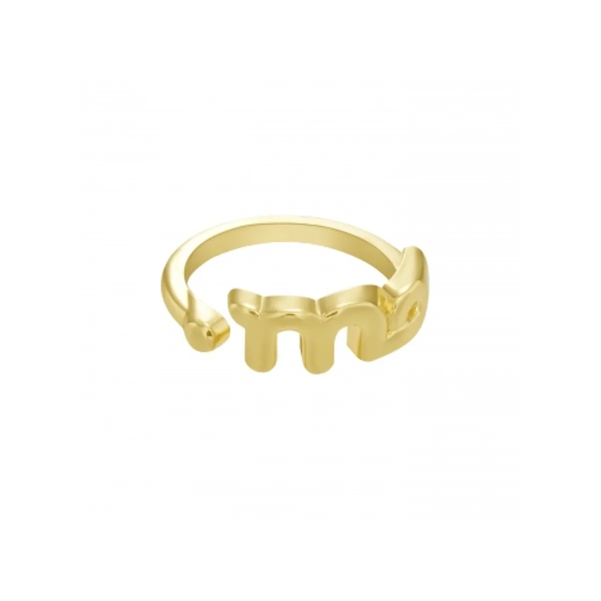 Zodiac Sign Rings - Virgo - Gold